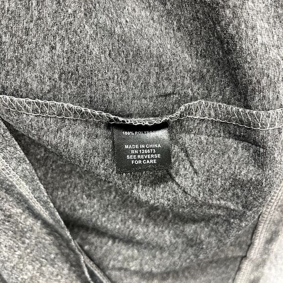 NFL Patriots Sweatshirt Mens Medium Gray Blue 1/4 Zip NFL Football New England - Picture 12 of 16